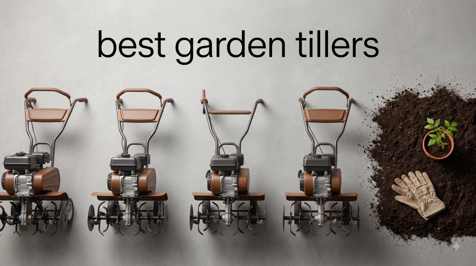 best garden tillers