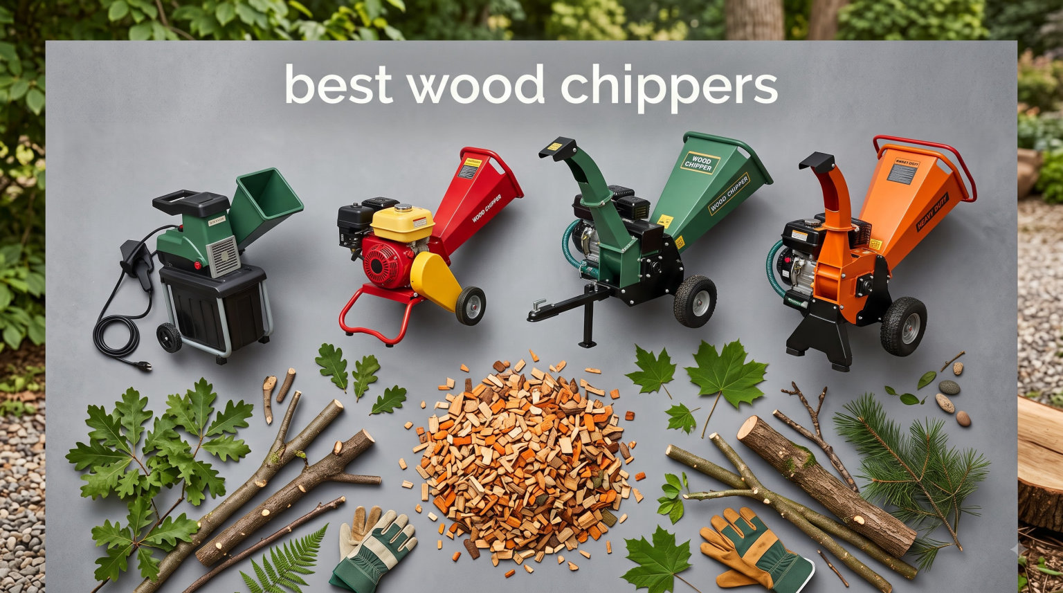 best wood chippers