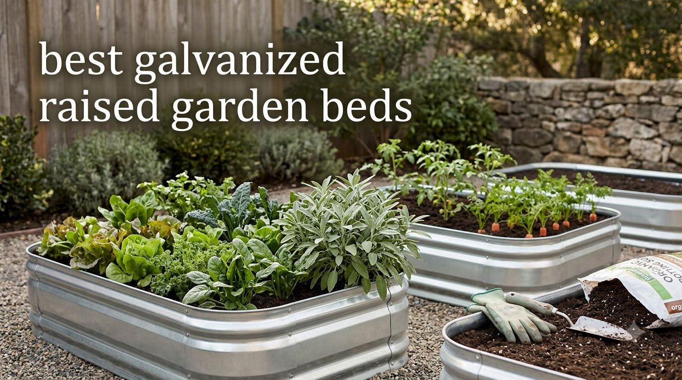 best galvanized raised garden beds