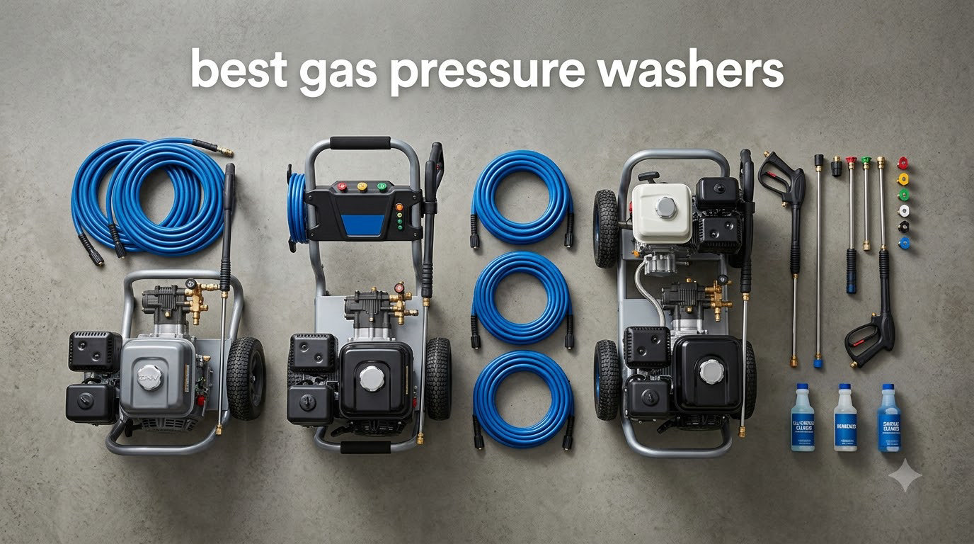 best gas pressure washers