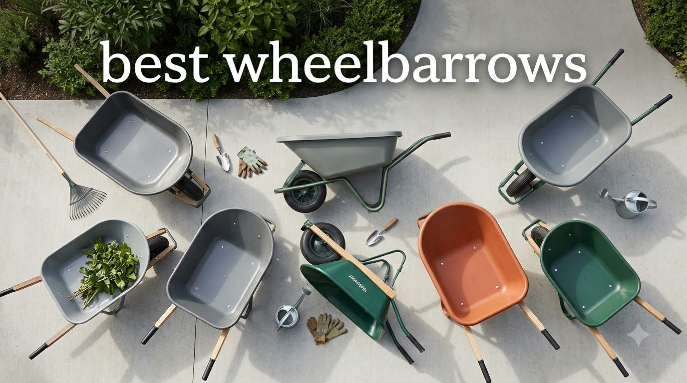 best wheelbarrows