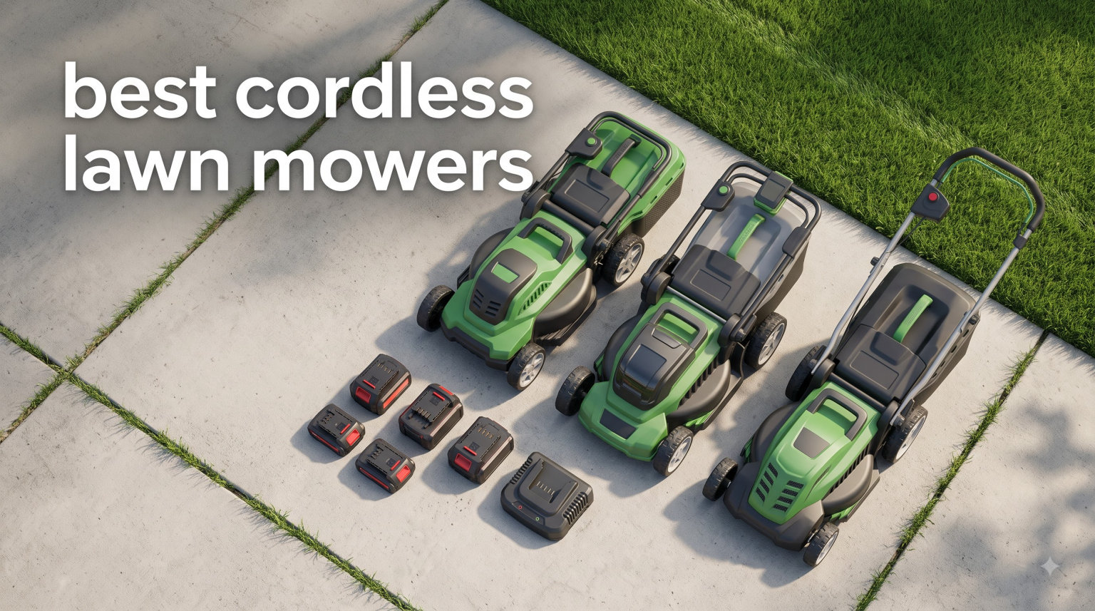 best cordless lawn mowers