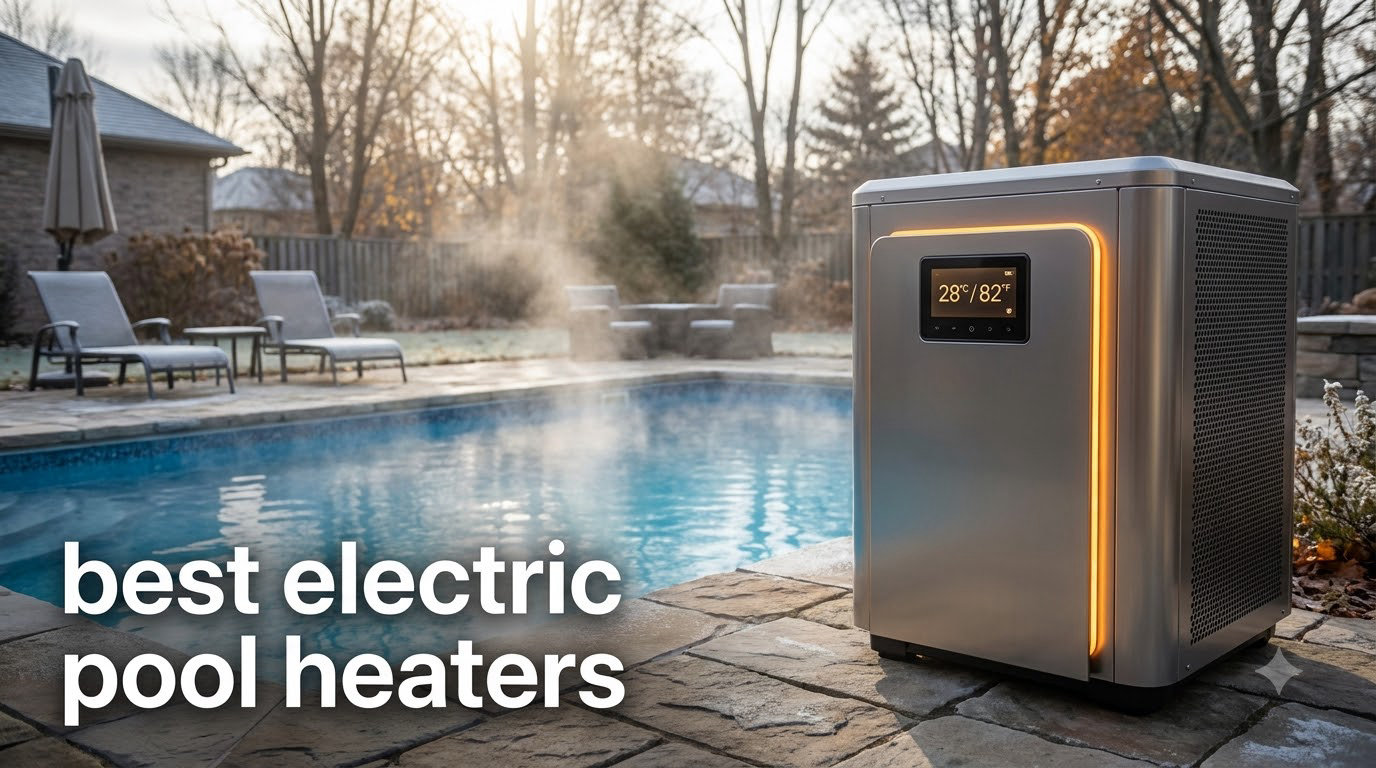best electric pool heaters