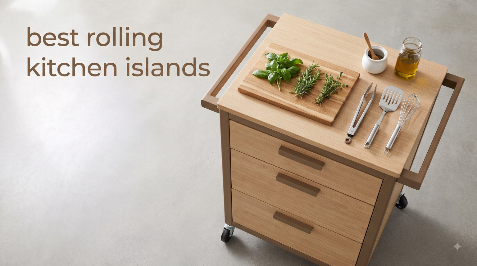 best rolling kitchen islands