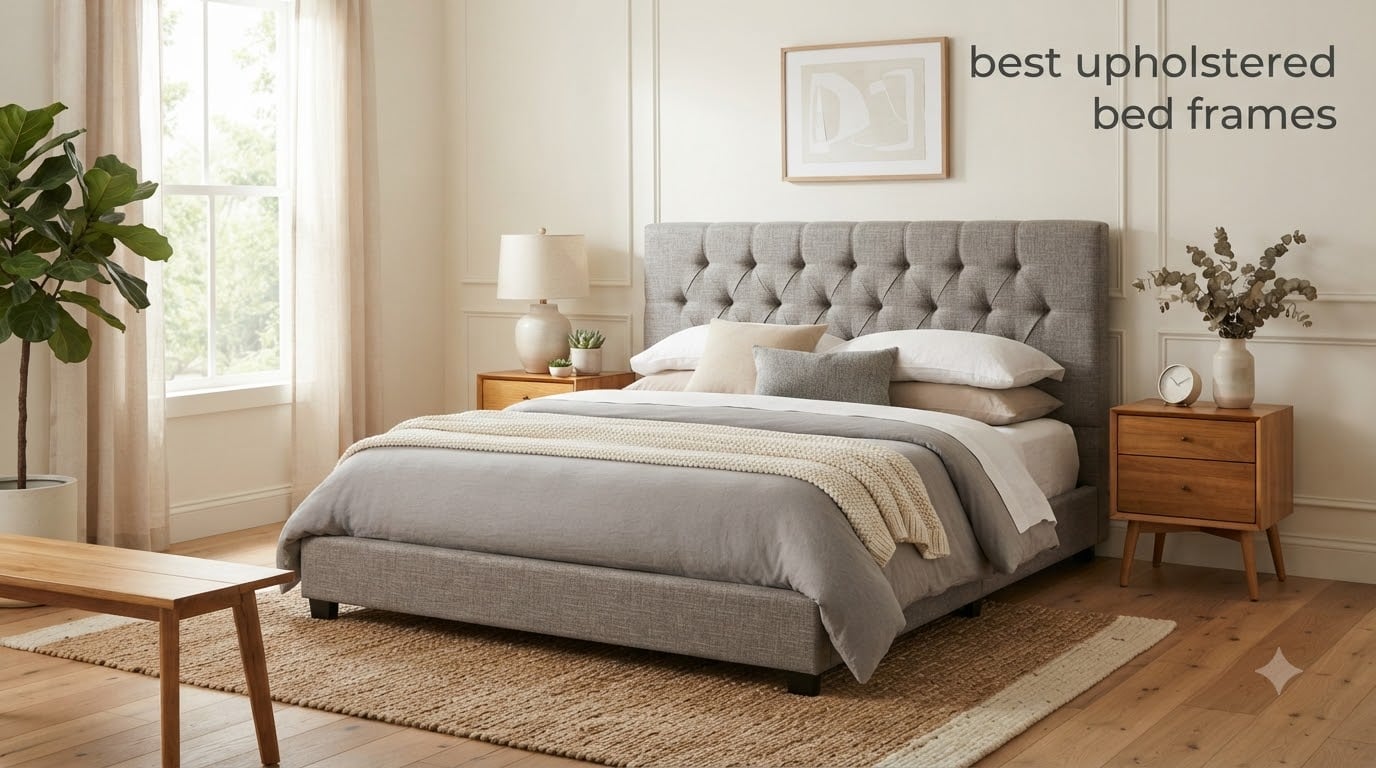 best upholstered bed frames