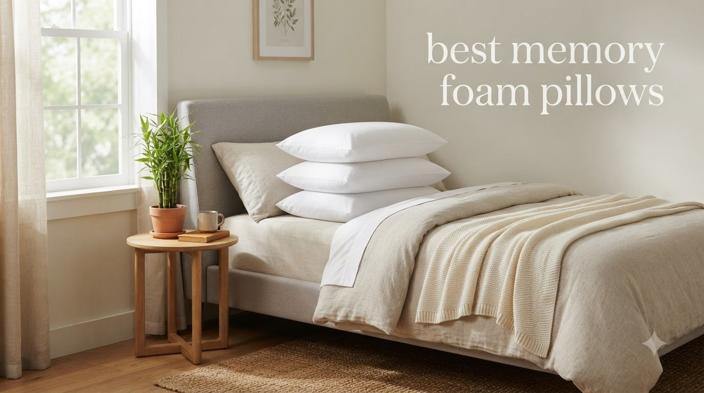 best memory foam pillows