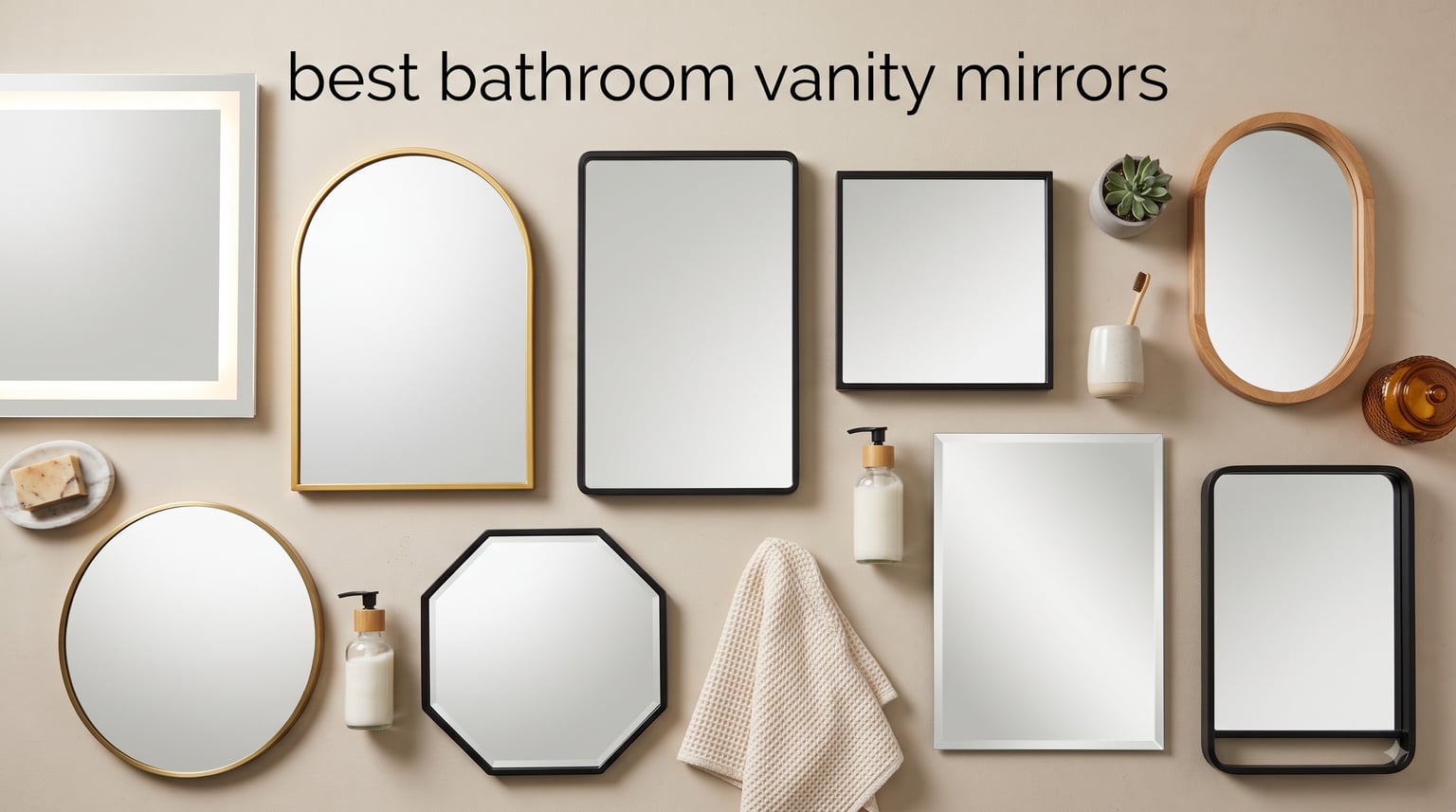 best bathroom vanity mirrors