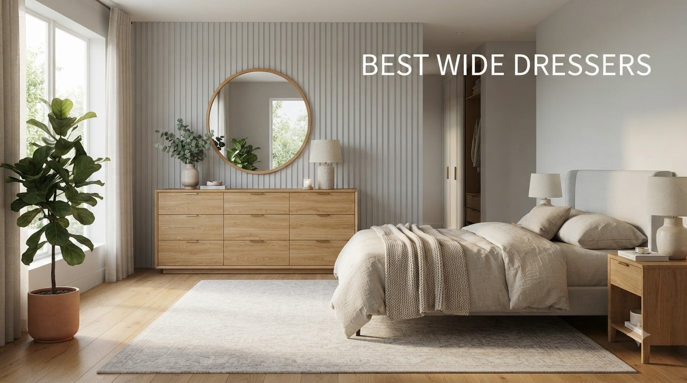 best wide dressers
