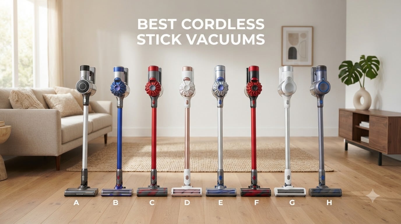 best cordless stick vacuums