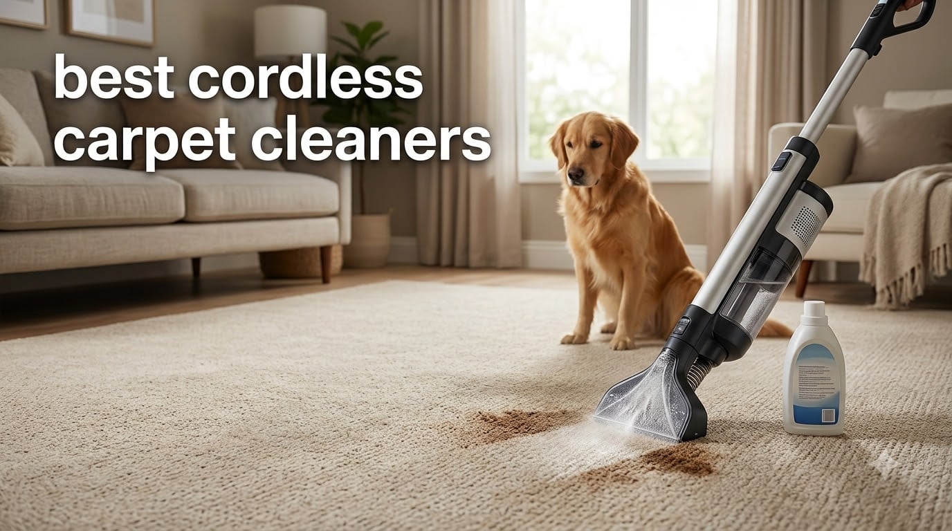 best cordless carpet cleaners