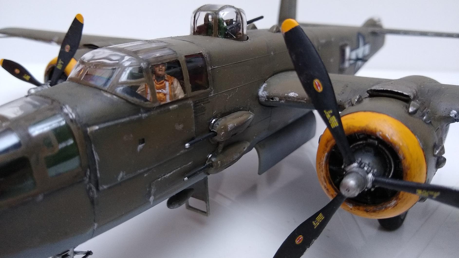 Revell 85-5512 B25J Mitchell 1:48 Scale Model Airplane Building Kit | Model 85-5512, 1:48 scale, 138 parts, skill level 4, detailed B25J Mitchell model airplane building kit for ages 12+ customer photo 1