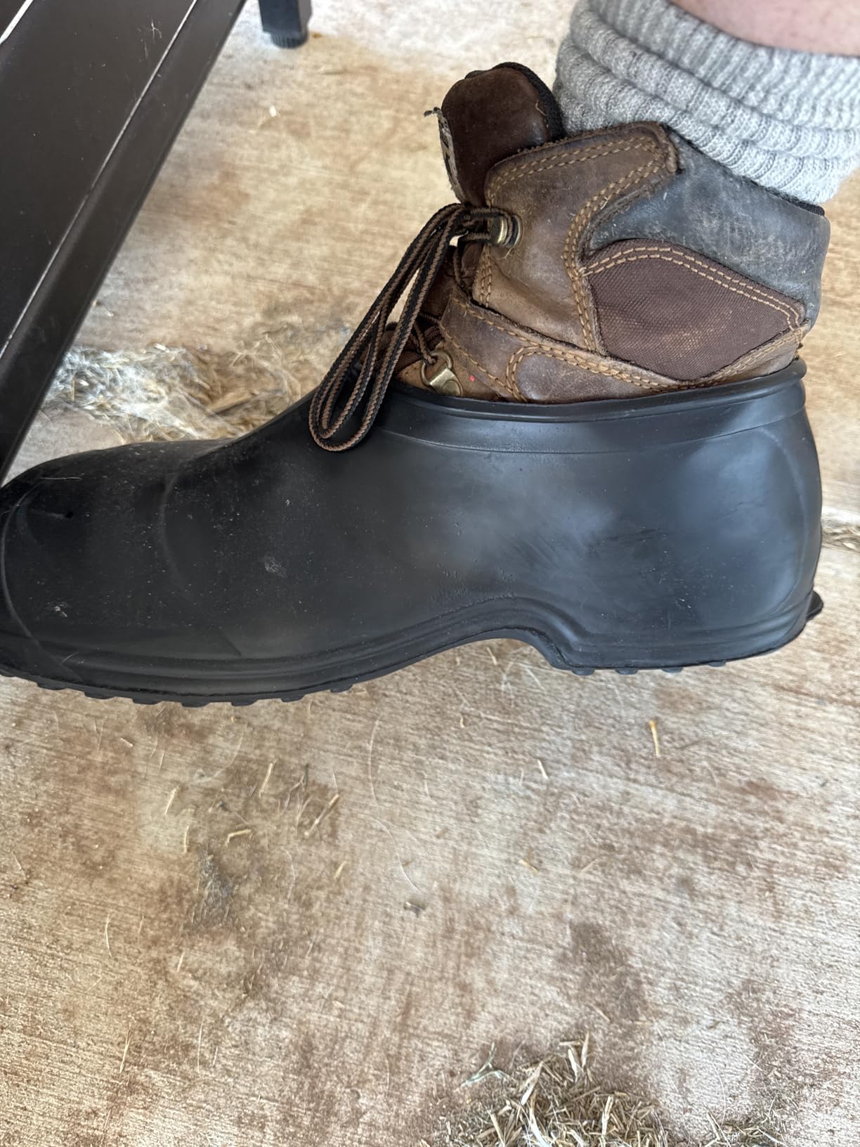 Tingley Men's High Top Overshoe Rain Shoe customer photo 1
