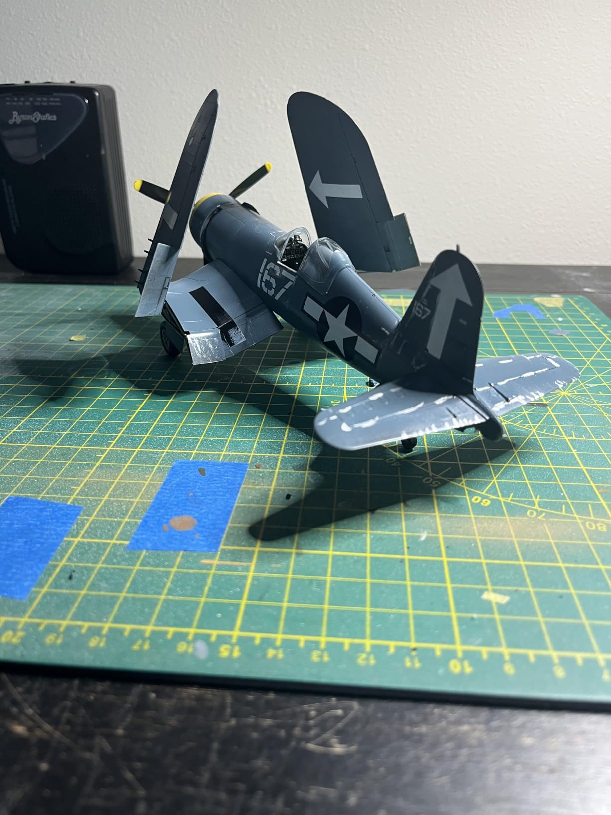 Tamiya 61061 1/48 Vought F4U-1D Corsair Plastic Model Airplane Kit customer photo 2