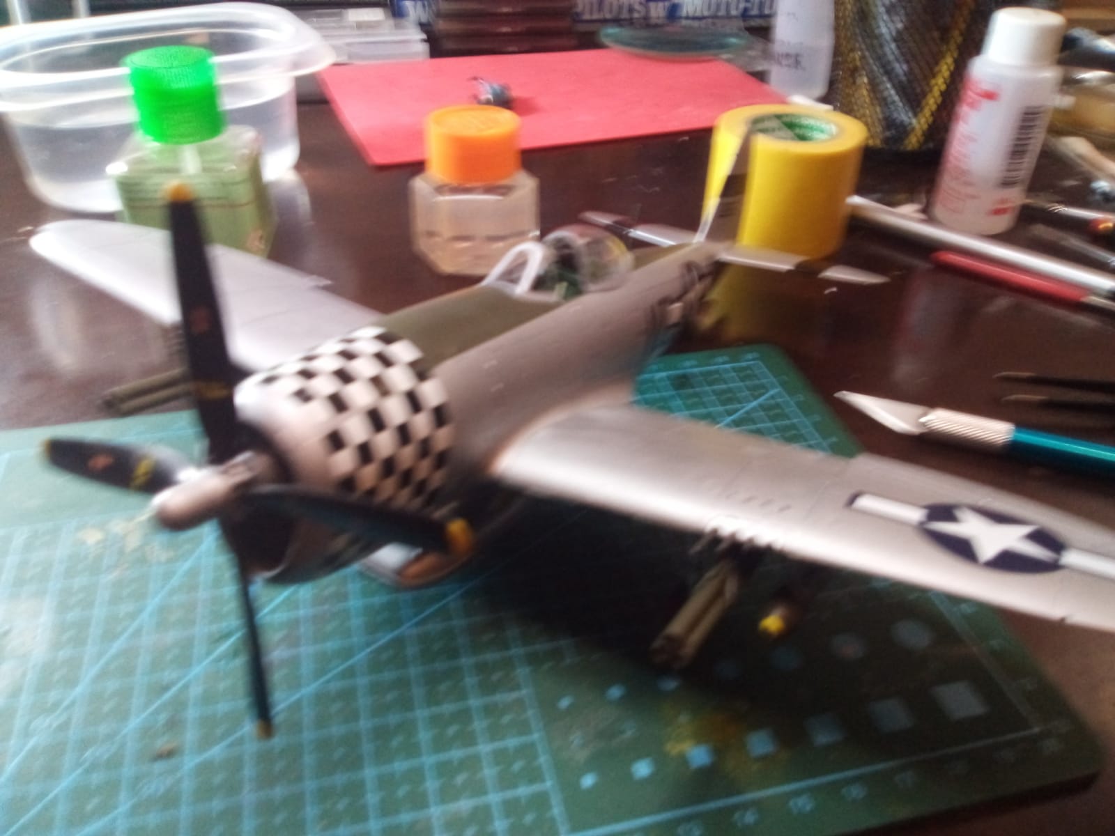 Tamiya 61090 1/48 P-47D Thunderbolt Bubbletop Plastic Model Airplane Kit customer photo 1
