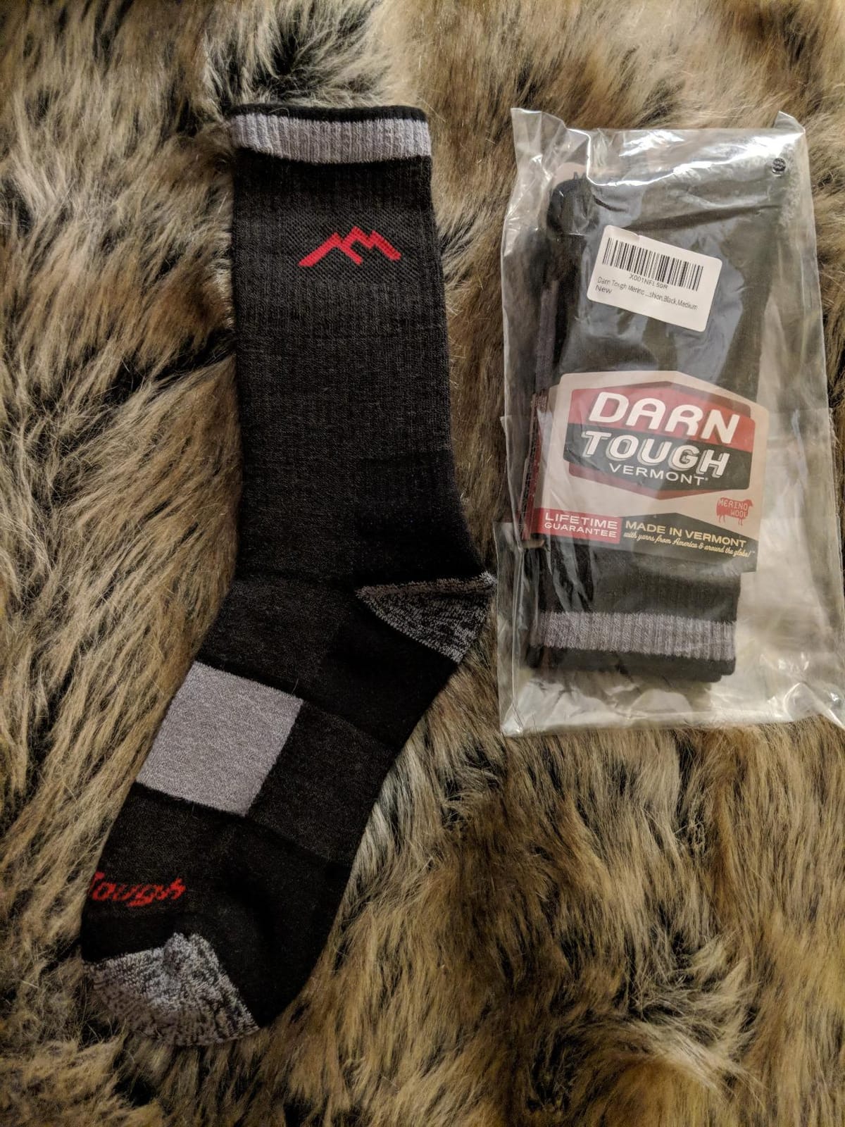 Darn Tough Vermont Merino Wool Boot Socks Full Cushion customer photo 1