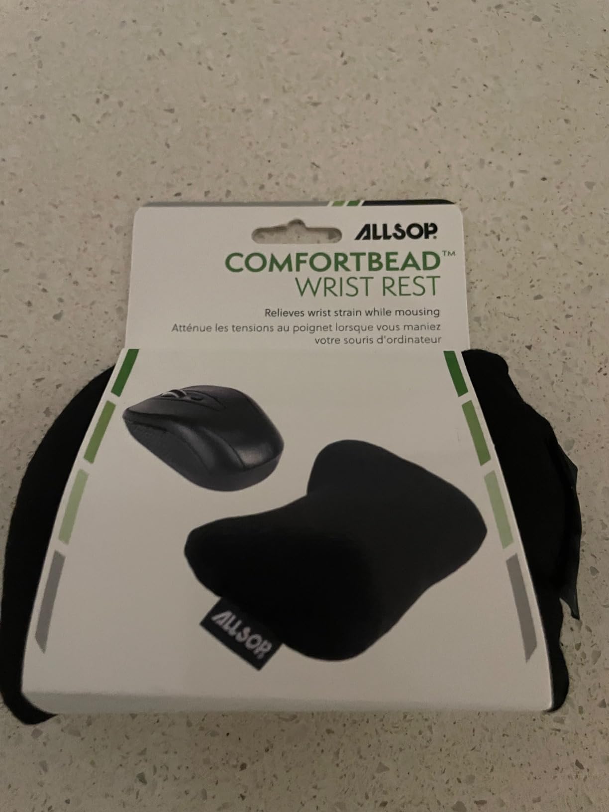 Allsop Comfortbead Wrist Rest - Mouse Black customer photo 2