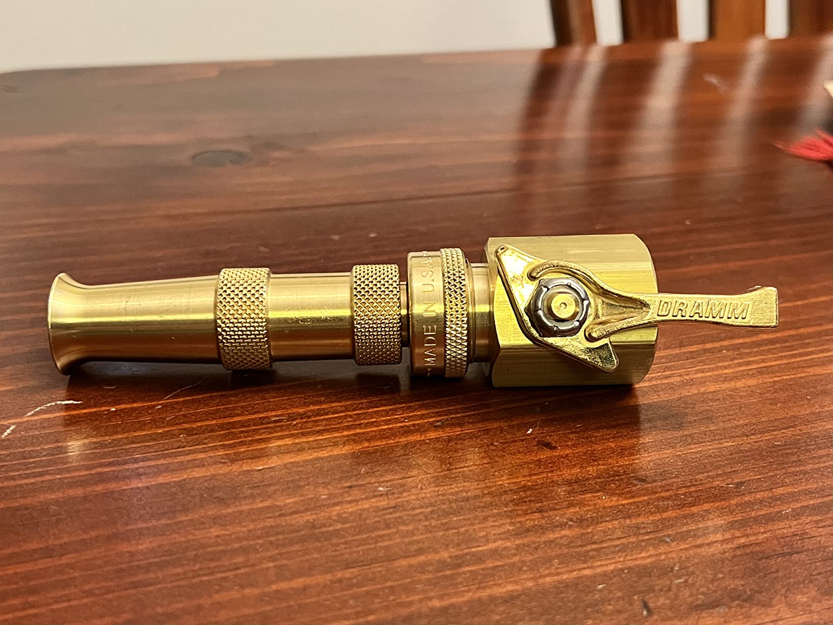 Dramm 12380 Heavy-Duty Brass Adjustable Hose Nozzle customer photo 1