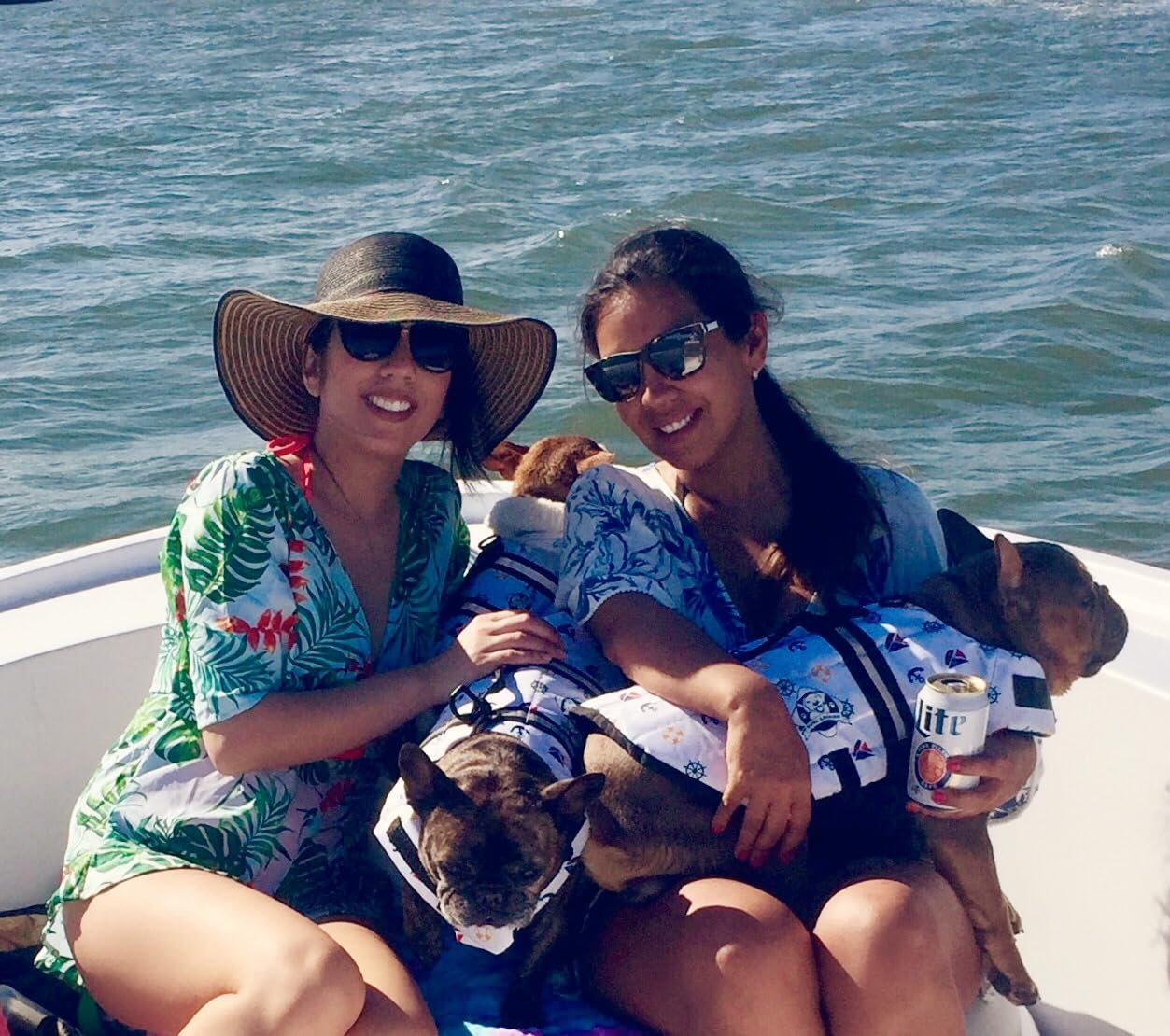 Dog Life Jacket - Swimming Vest for Dogs, Adjustable, Reflective, Comfortable, Multiple Colors, Patterns, XX-Small to Extra Large Dog Swim Vest with Handle (Red, Large) customer photo 2