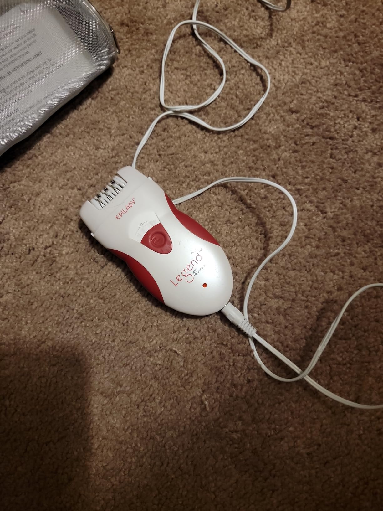 Epilady Legend 4 | Cordless Epilator Hair Removal Device for Women, 2 Speed Bikini Trimmer, Electric Shaver for Women, Rechargeable Body Hair Remover customer photo 1