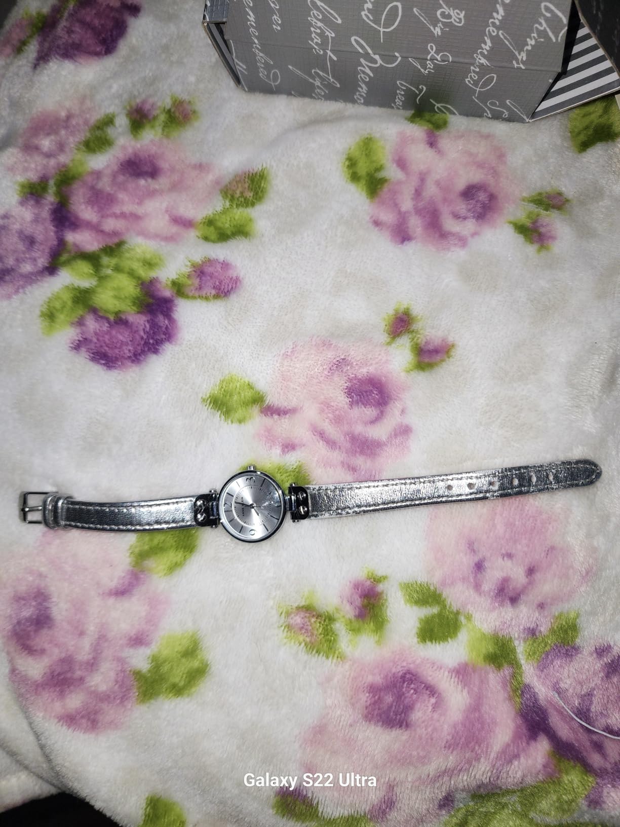 Women's Leather Strap Watch customer photo 1