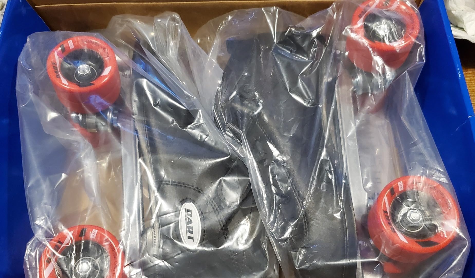 Riedell Dart Roller Skates for Men and Women | Colorful Ultra-Durable Speed Skate, Precision Fit and Matching Color Wheels, ABEC-5 Bearings customer photo 2