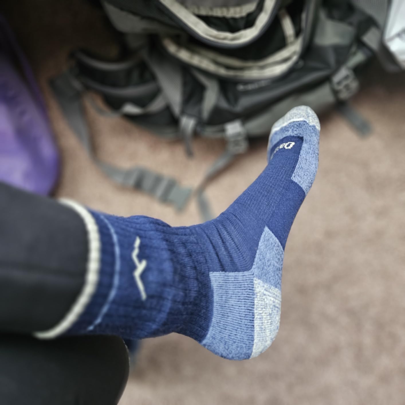 Darn Tough Vermont Women Merino Wool Micro Crew Socks Cushion customer photo 2