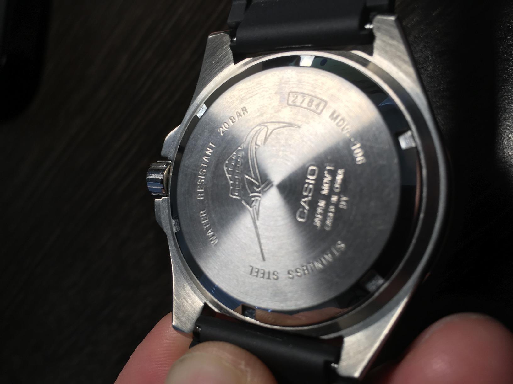 Casio MDV106 Series Unisex Analog Dive Watch 200M WR Stainless Steel customer photo 1