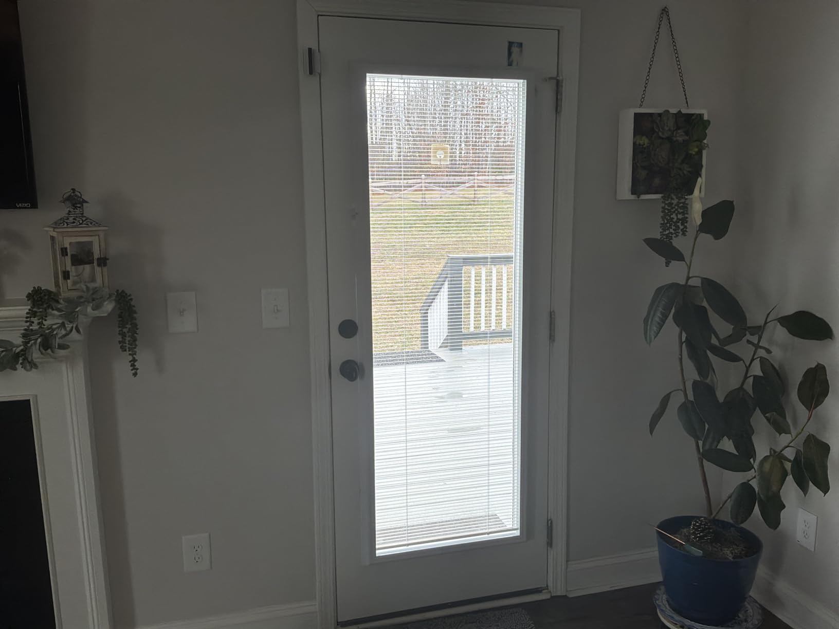 Add-On Blinds for Raised Frame Doors Only - Installs Over Existing Door Glass - 24