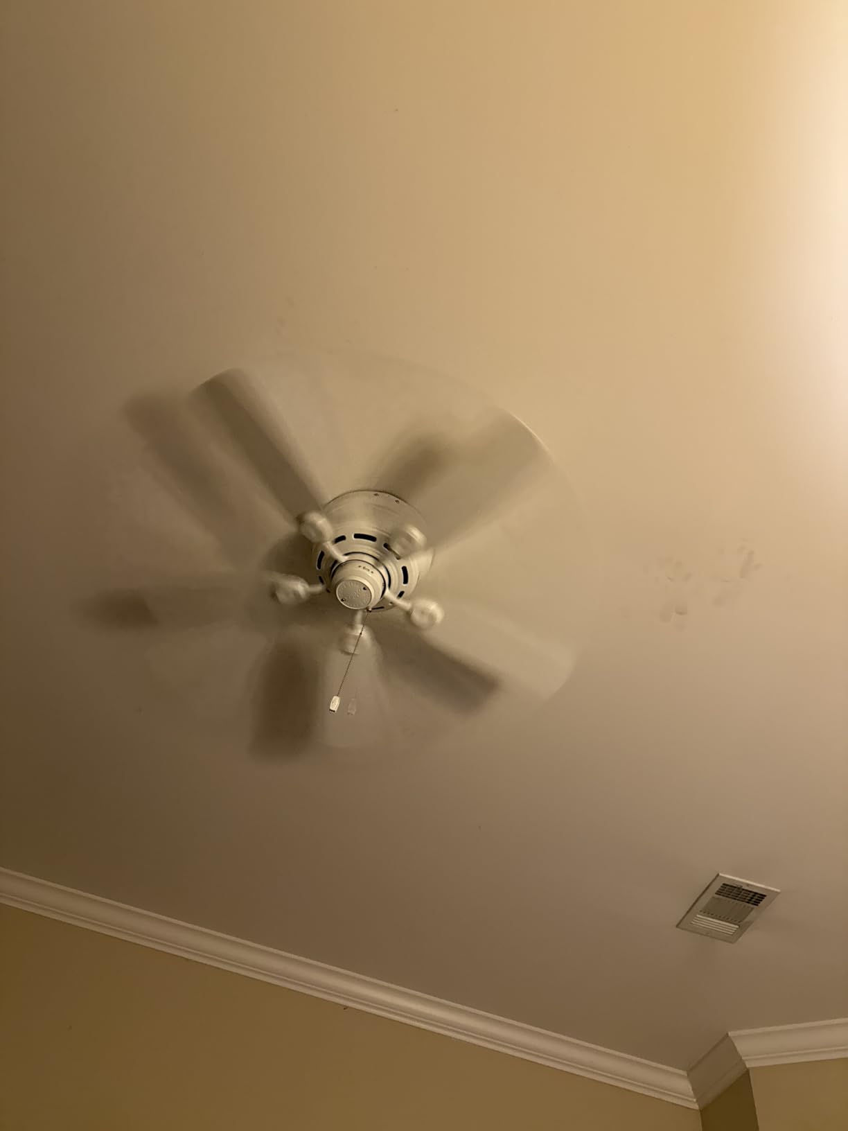 Hunter Low Profile IV, Indoor Ceiling Fan, No Light, 42 inch, Snow White customer photo 1