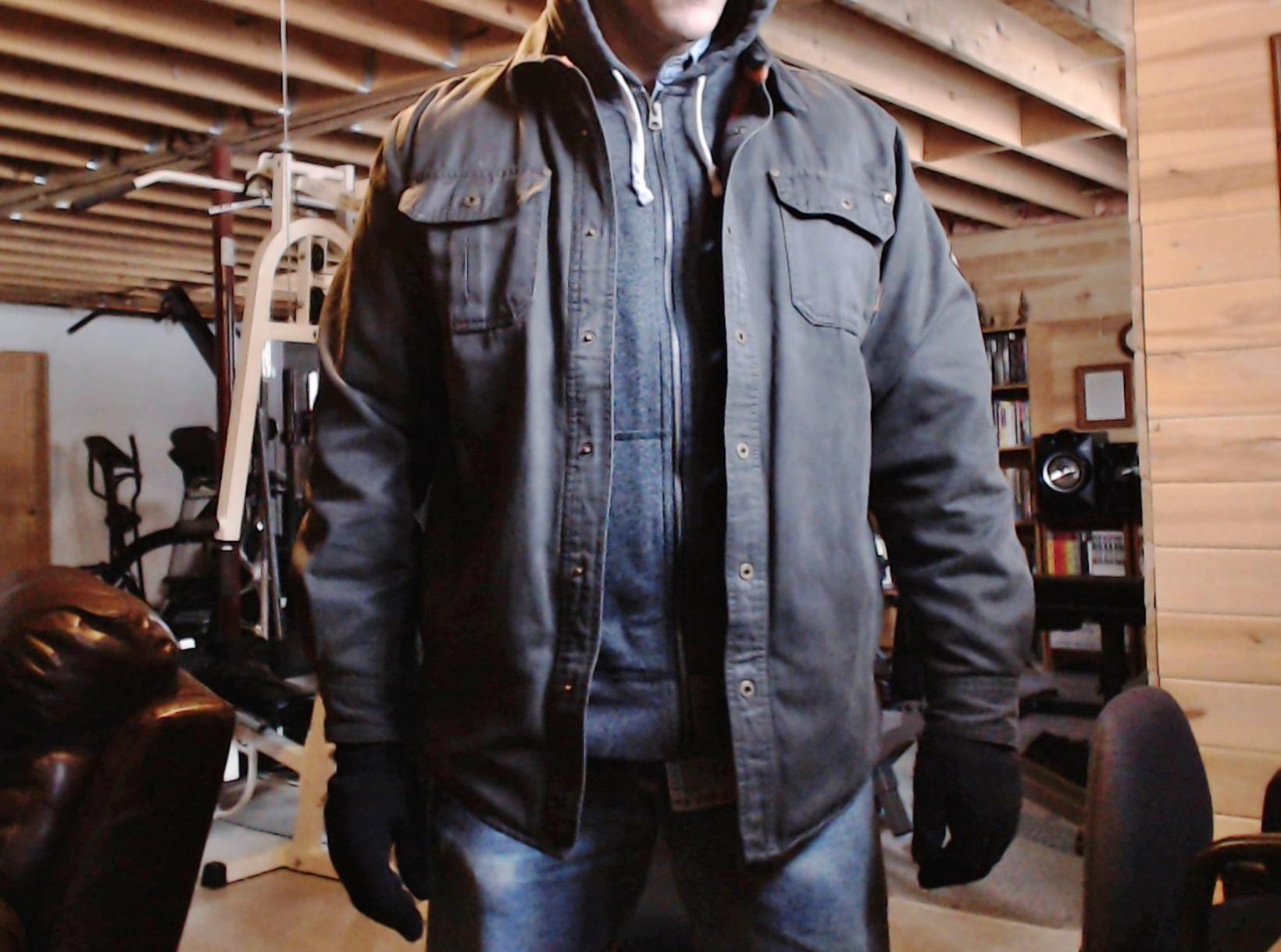 Legendary Whitetails Mens Flannel Lined Waxed Cotton Shirt Jacket customer photo 1