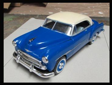 AMT Skill 2 Model Kit 1951 Chevrolet Bel Air 2-in-1 Kit 1/25 Scale customer photo 2
