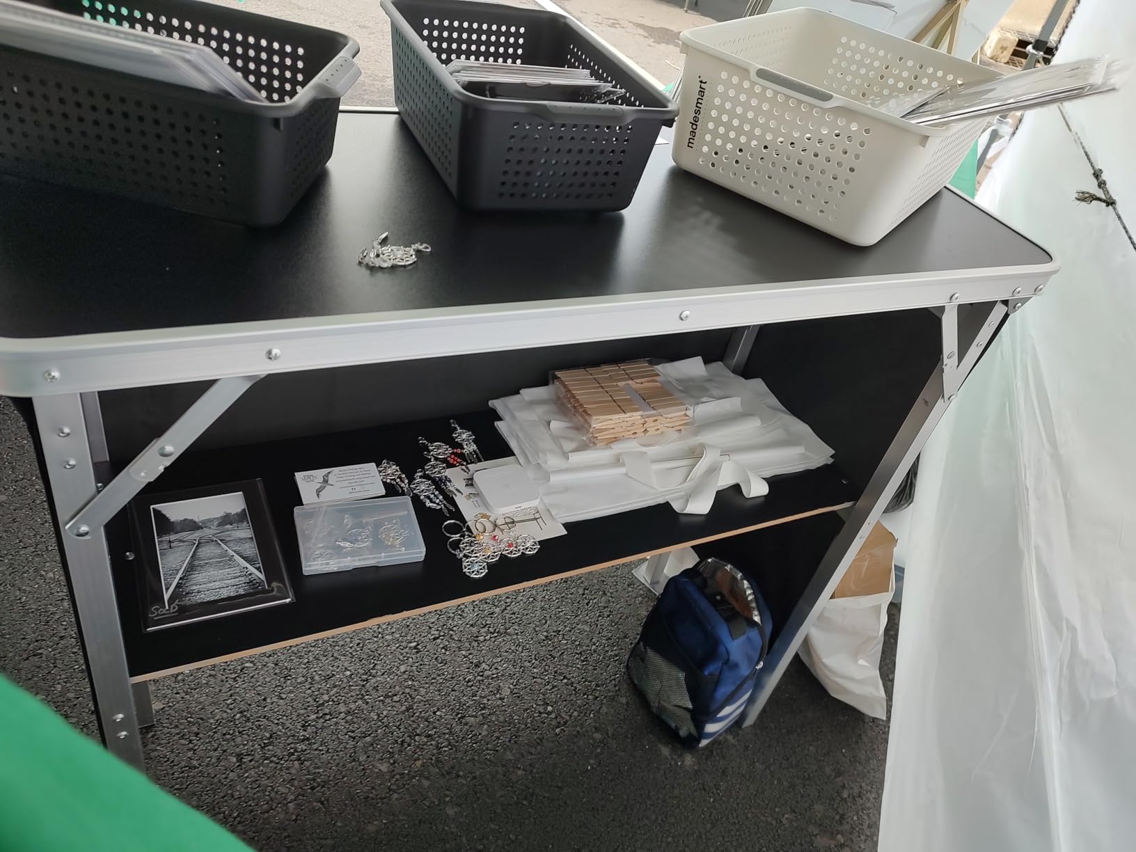 Trademark Innovations Portable Bar Table - Carrying Case Included - customer photo 2