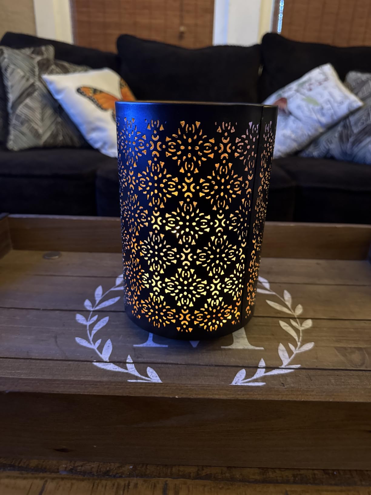 Hosley Diamond Cut Candle Holder 8 Inch Height Ideal Gift for Wedding Spa Lantern Reiki Decor LED Candles customer photo 1