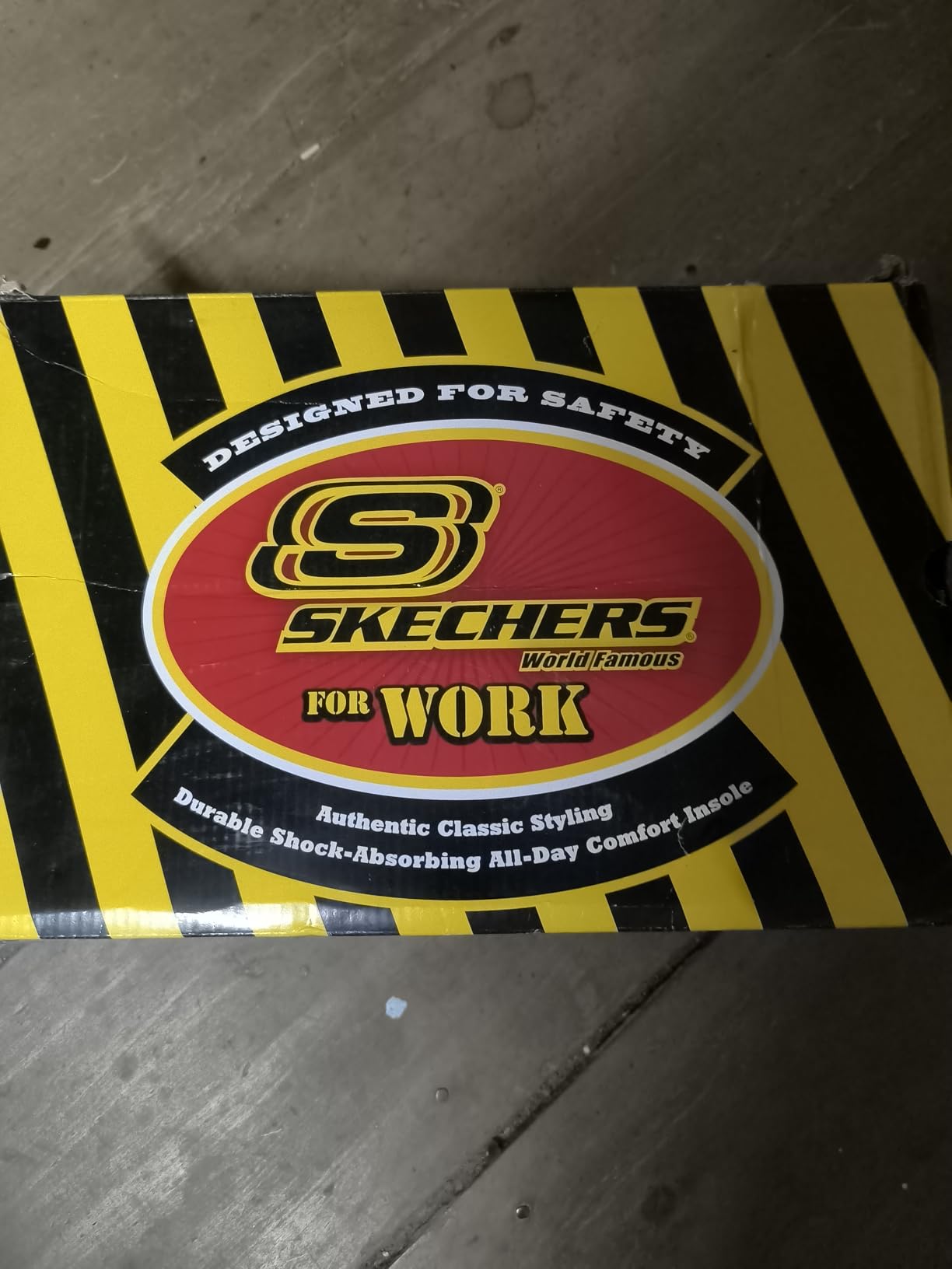 Skechers Men's Cankton Steel Toe Lace Up | Walking, Slip-ins, Max Cushioning, Glide-Step, Air-Cooled Goga Mat, Machine Washable customer photo 1