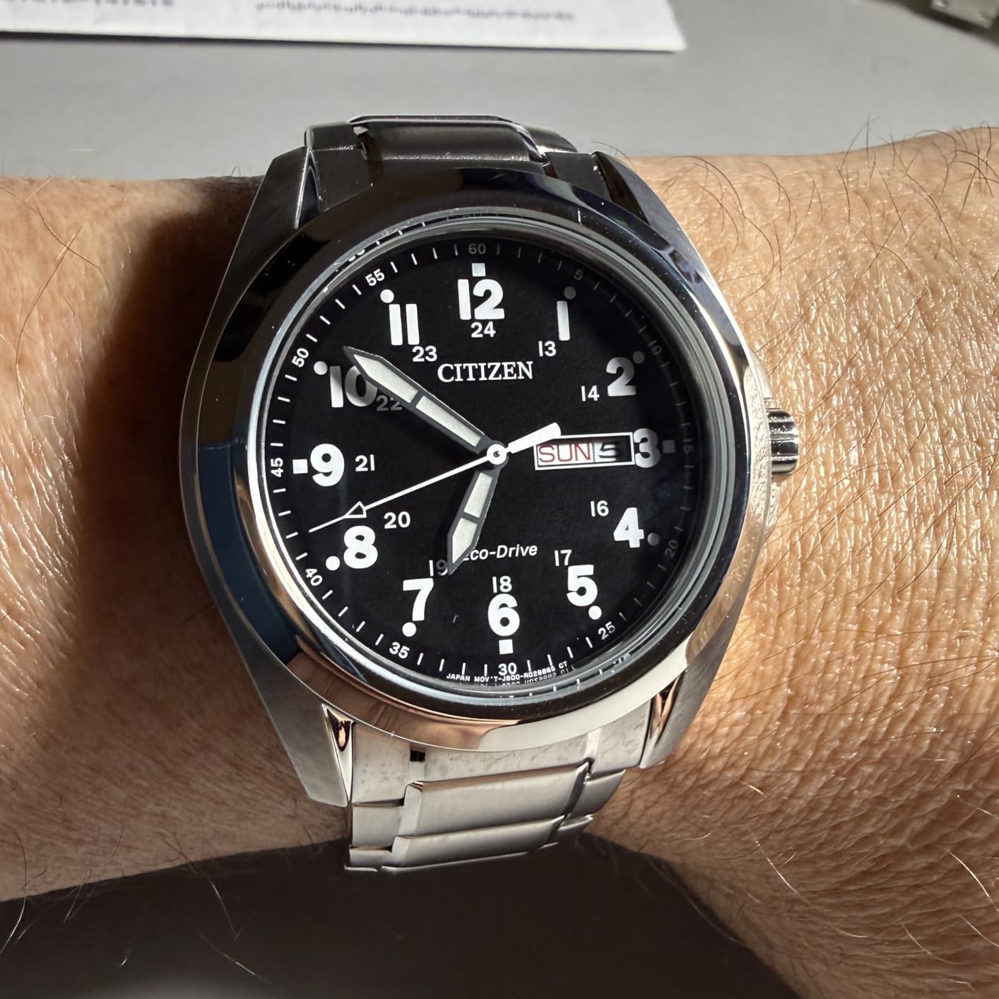 Citizen Men's Eco-Drive Weekender Garrison Field Watch AW0050-82E customer photo 1