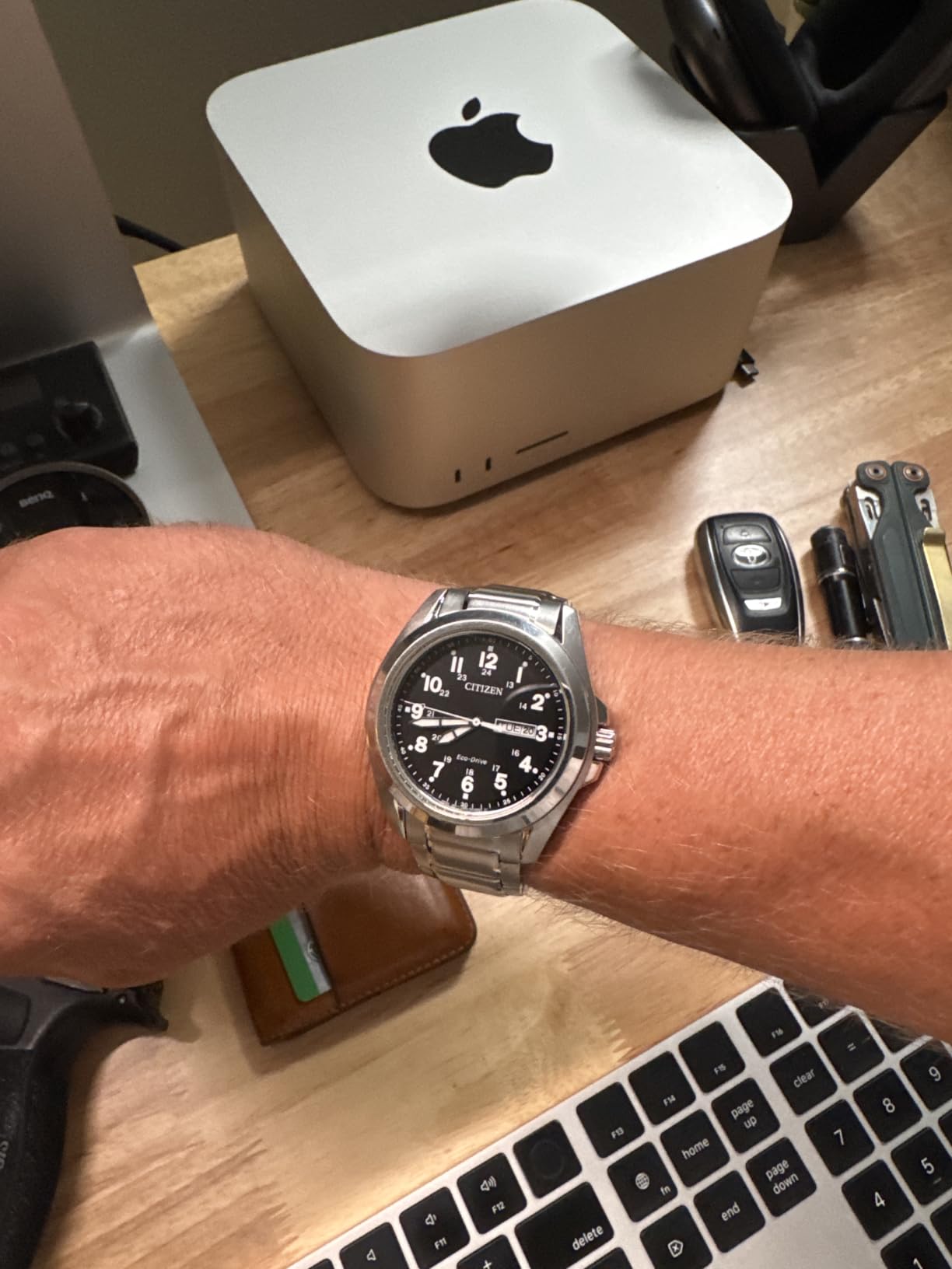 Citizen Men's Eco-Drive Weekender Garrison Field Watch AW0050-82E customer photo 2