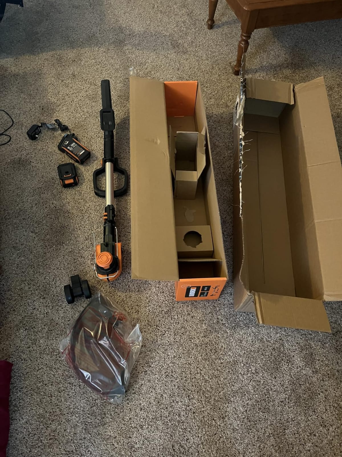 WORX Cordless String Trimmer & Lawn Edger, 12