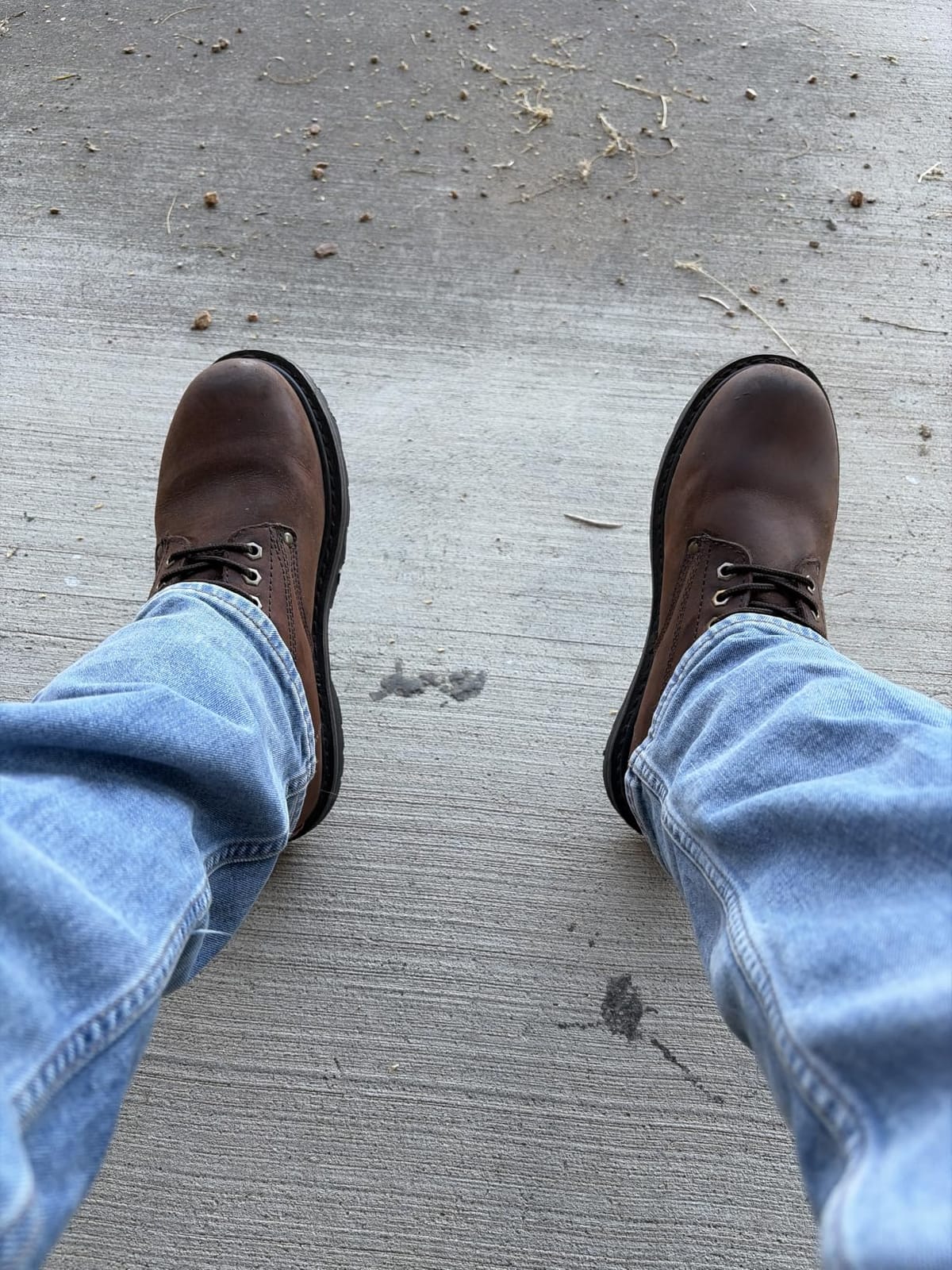 Work Boots for Men Soft Toe - 6inch Leather Boots for Construction