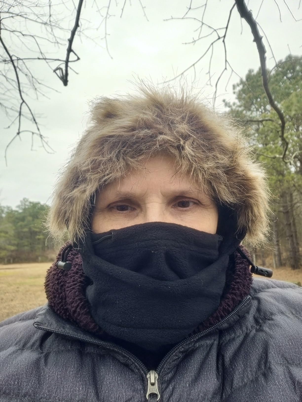 Tough Headwear Fleece Balaclava Ski Mask - Windproof Cold Weather Gear - Thermal Winter Skiing Accessories - Motorcycle Gear customer photo 1