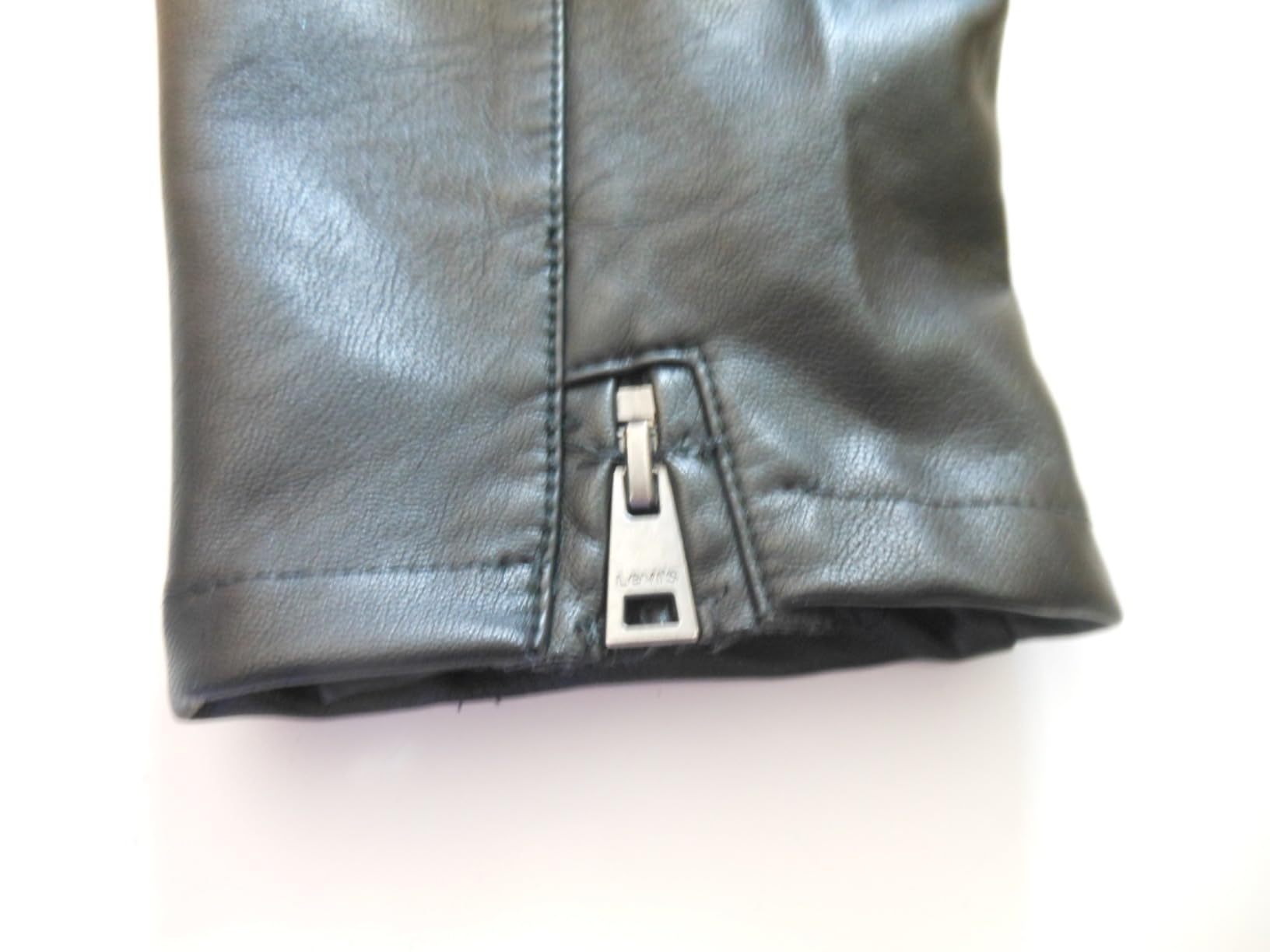 Levi's Women's Faux Leather Motocross Racer Jacket (Standard and Plus) customer photo 2