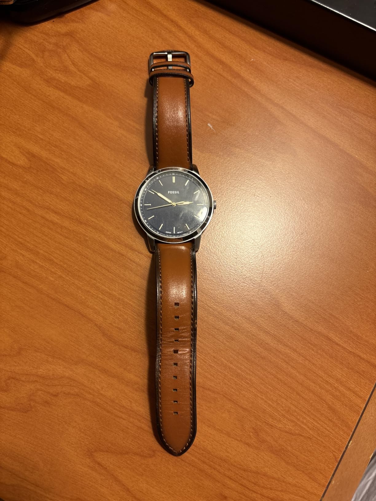 Men's Minimalist Quartz Stainless Steel Three-Hand Watch customer photo 2