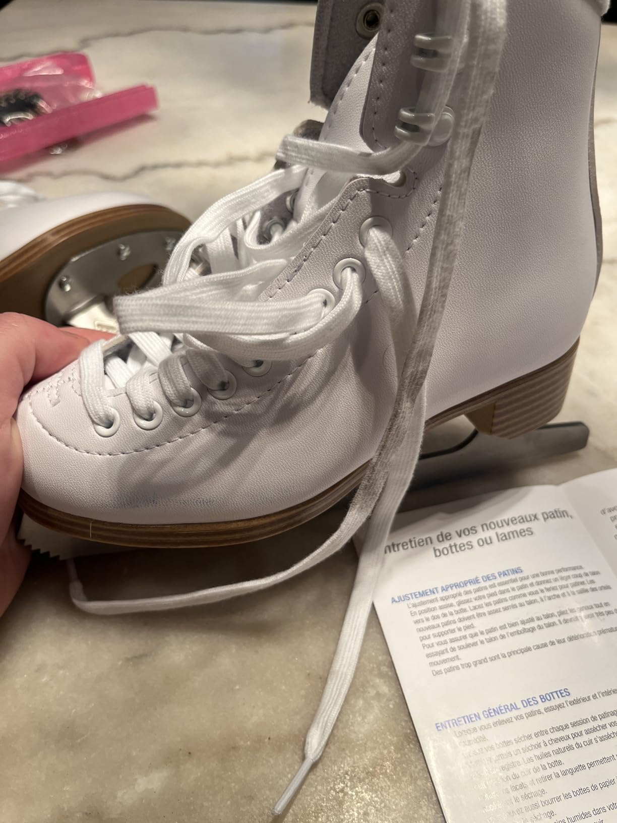 Jackson Ultima Excel Women's/Girls Figure Skate | Comfortable Figure Skates for Ice Skating & Figure Skating, Ice Skates for Kids/Toddler Ice Skates-Medium Width customer photo 1
