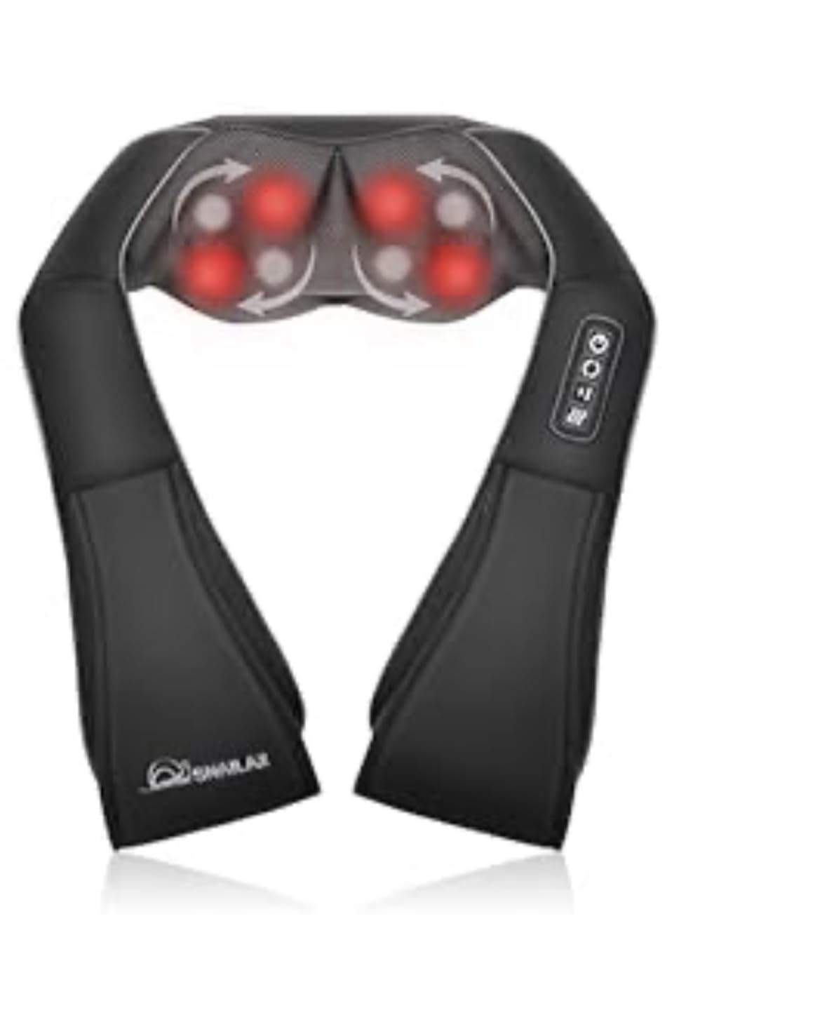 Snailax Shiatsu Neck & Shoulder Massager with Heat, Deep Tissue Kneading Back Massager for Pain Relief, Massage Pillow for Neck, Shoulders, Upper Lower Back, Legs customer photo 2