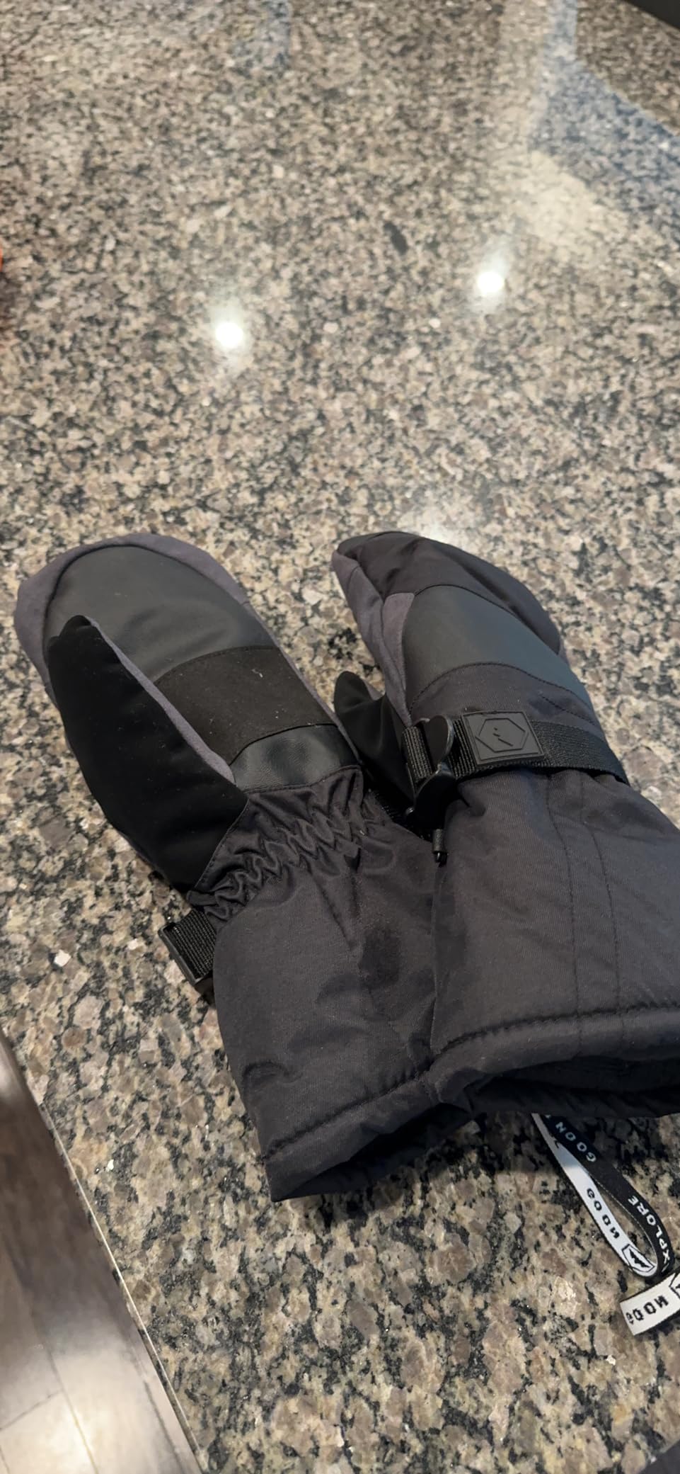 Tough Outdoors Ski Mittens - Waterproof Mittens for Men & Women - Insulated Winter Gloves - Palm Grip Skiing Accessories customer photo 2