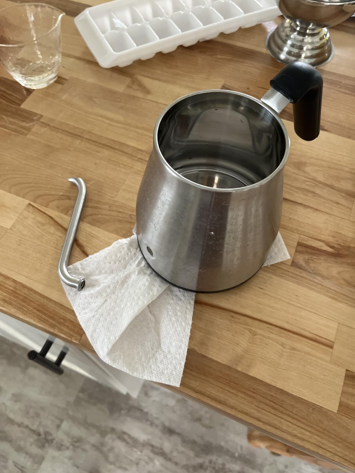 OXO Brew Pour Over Gooseneck Electric Kettle - Stainless Steel | Adjustable Temperature Control, Built-In Timer, Cord Free, Precise Pour, Automatic Shut-Off, Coffee And Tea customer photo 1