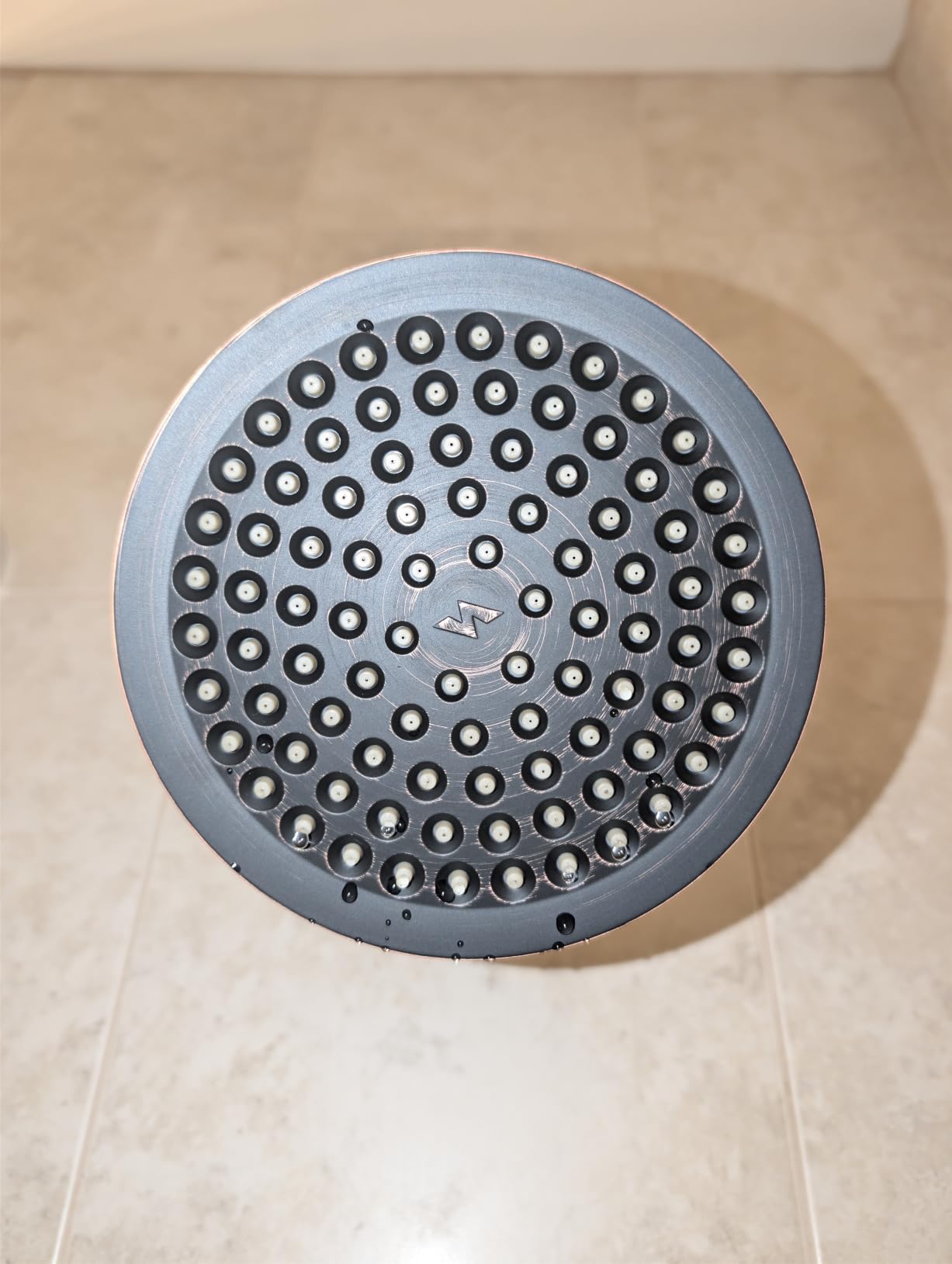 SparkPod Rain Shower Head, 6 Inch Round, Luxury Polished Chrome Finish | High Pressure Shower Heads, 90 Nozzles, Adjustable Showerhead, No Tools Needed, Universal Connection customer photo 2