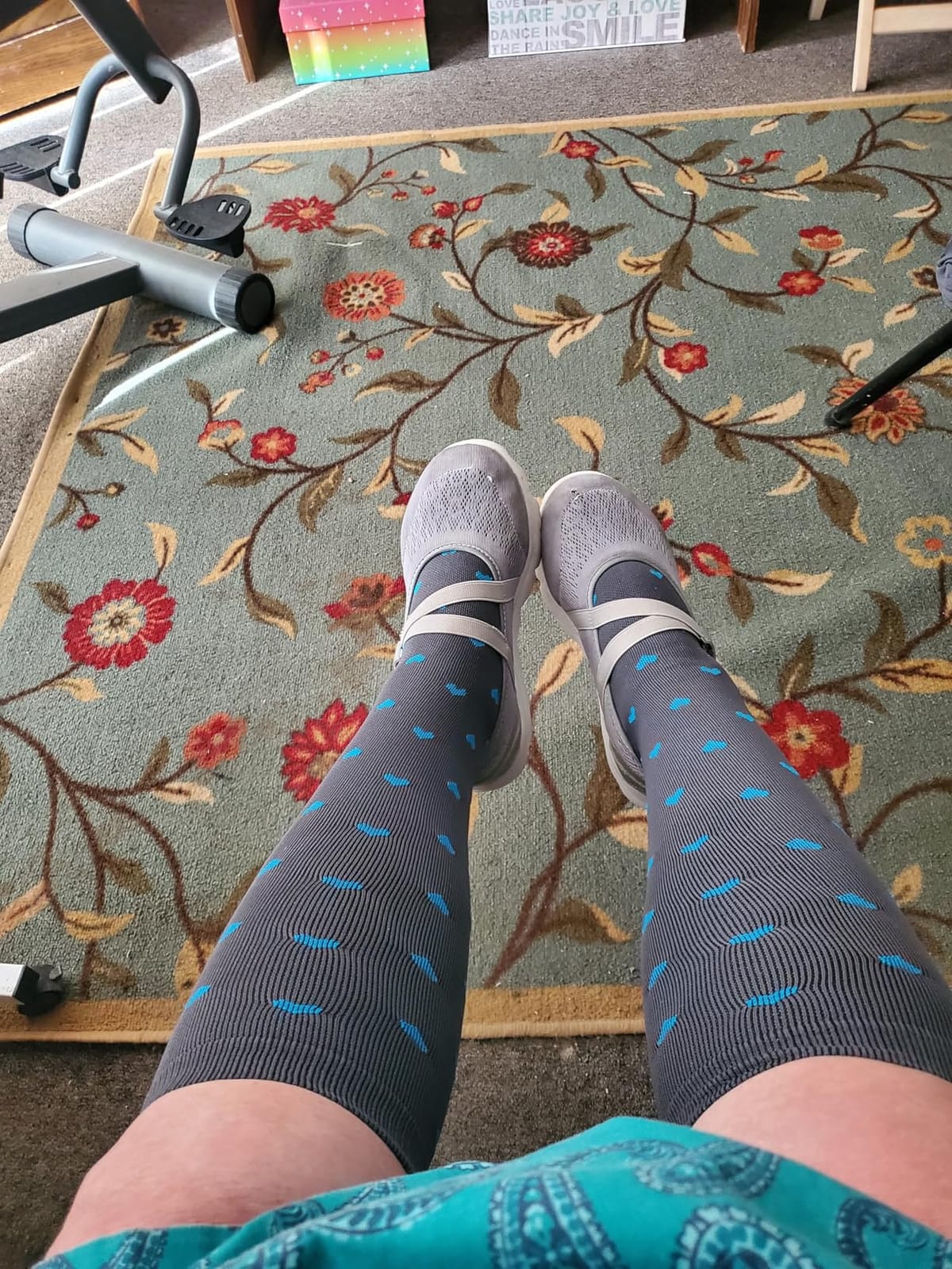 CHARMKING Compression Socks for Women & Men Circulation (3 Pairs) 15-20 mmHg is Best Support for Athletic Running Cycling customer photo 2