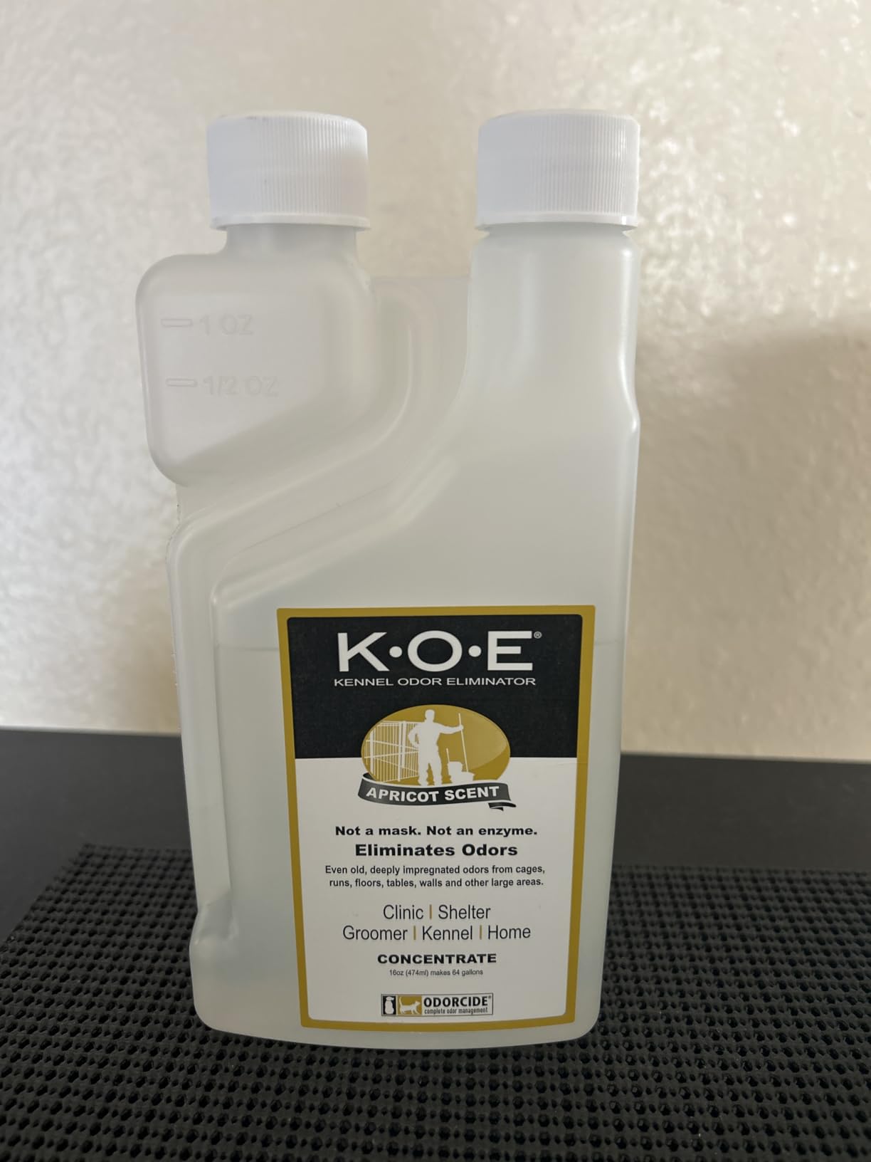 Odorcide K.O.E Kennel Odor Eliminator Concentrate, Fresh Scent, 16 oz - Non-Enzymatic Formula for Cages, Runs, Home and Kennel Use customer photo 2