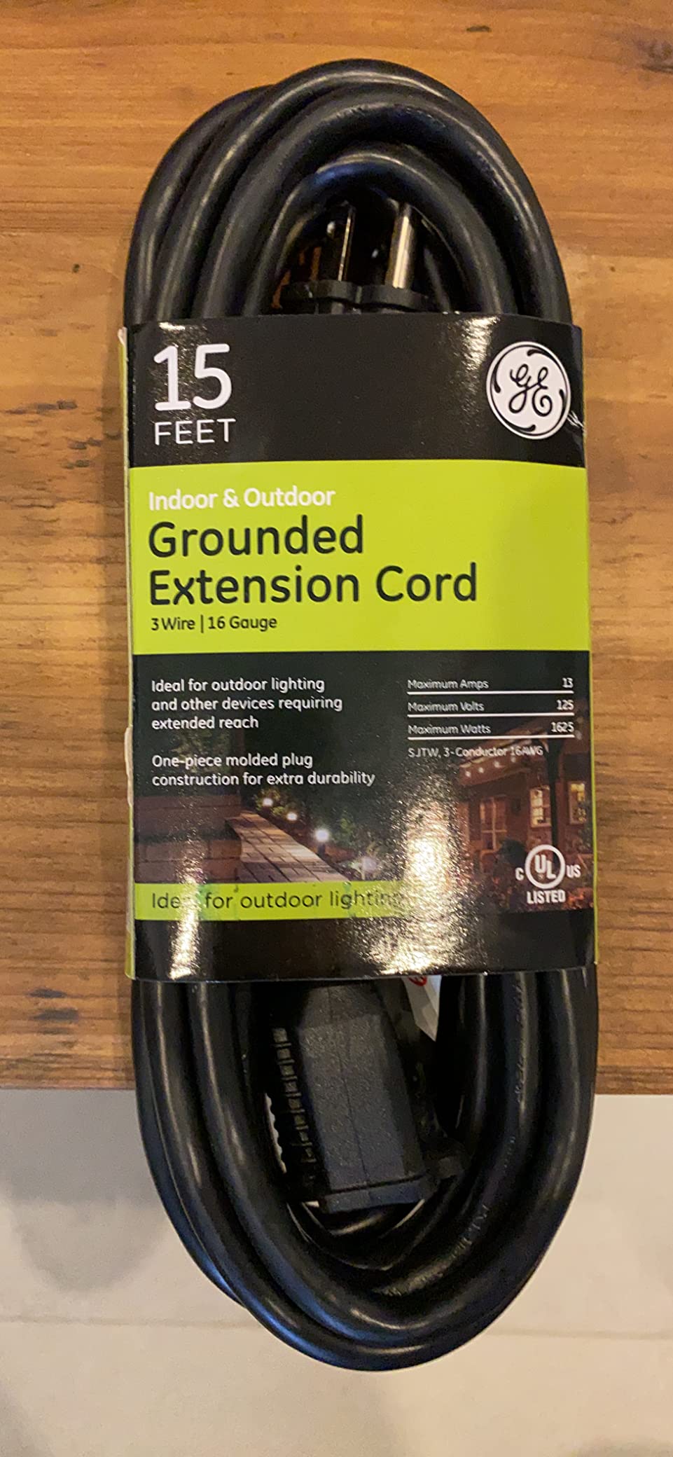 UltraPro Outdoor Extension Cord, 15 Ft, Heavy Duty Extension Cord customer photo 2