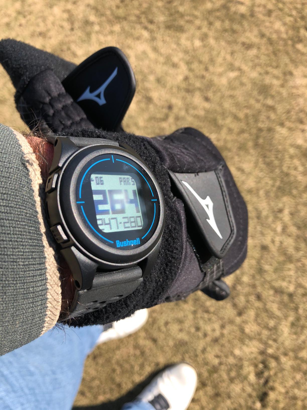Bushnell 368850 iON2 Golf GPS Watch, Black/Blue customer photo 2